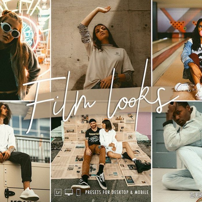 [胶片LR预设]复古胶片人像后期调色LR预设Signature Edits – Vintage Film Lightroom Preset