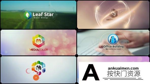 [logo模板]简洁图形商务Logo动画AE模板- Clean Corporate Logo