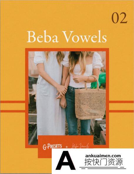 [胶片LR预设]摄影师 Beba Vowels 35MM电影胶卷LR预设 G-Presets Beba Vowels PACK 02
