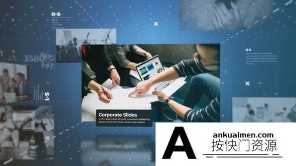 [开场片头]现代科技感企业商务图片介绍宣传片头 Corporate Slideshow