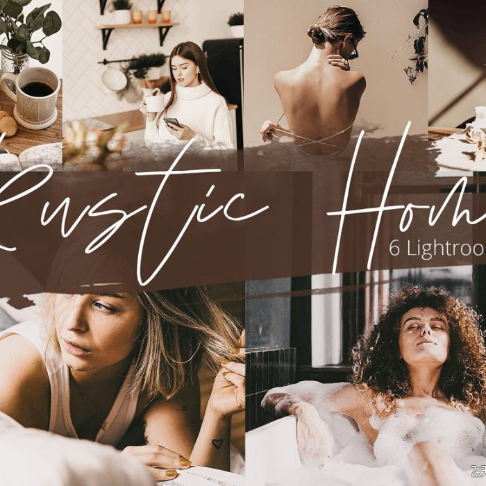 [胶片LR预设]民宿乡村住宅复古胶片Lightroom预设/APP预设 Rustic Home Lightroom Presets