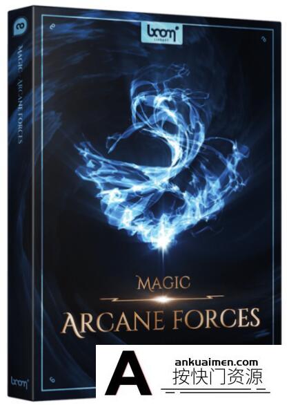 [音效素材][素材发布]Boom Library-制作能量冲击波神秘魔术动作特效音效Arcane Forces第二套
