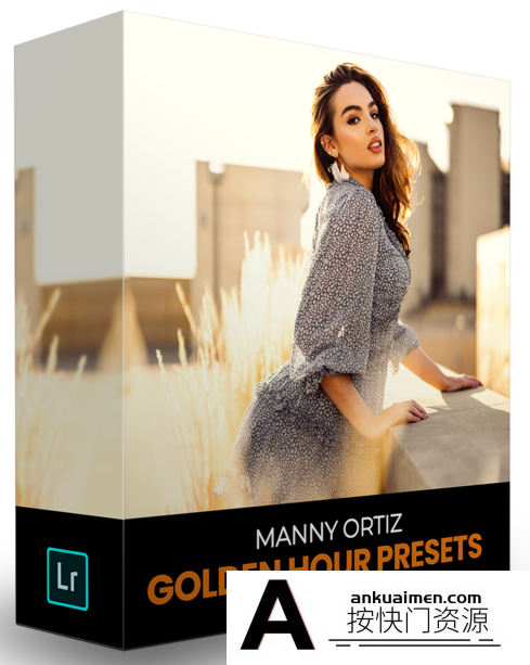 [人像LR预设]摄影师 Manny Ortiz – 黄金时段人像后期调色Lightroom预设 Golden Hour Presets