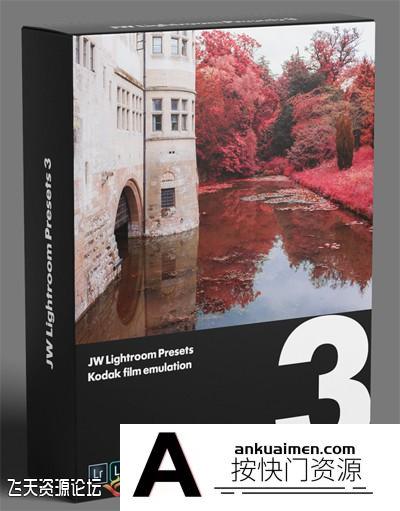 [胶片LR预设]经典柯达电影胶片Lightroom预设 JW Lightroom Presets 3 附视频教程
