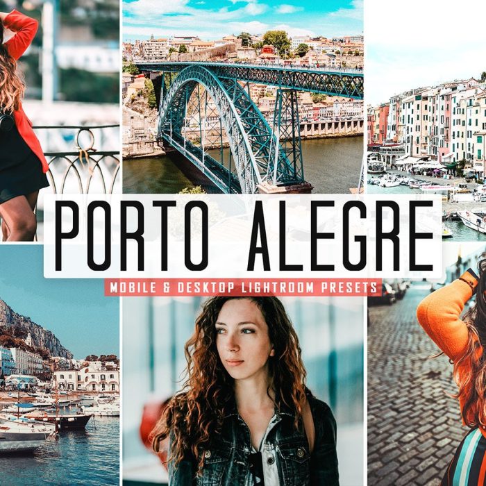 [旅拍LR预设]Porto Alegre人文旅拍LR预设/手机版LR预设Porto Alegre Lightroom Presets