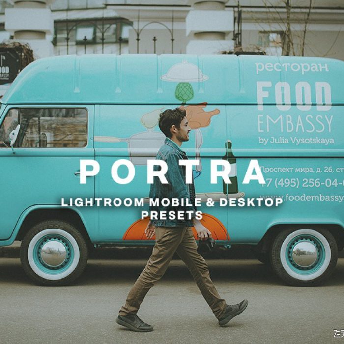 [胶片LR预设]城市街拍柯达电影胶卷外观PORTRA LOOK Lightroom预设与手机APP预设