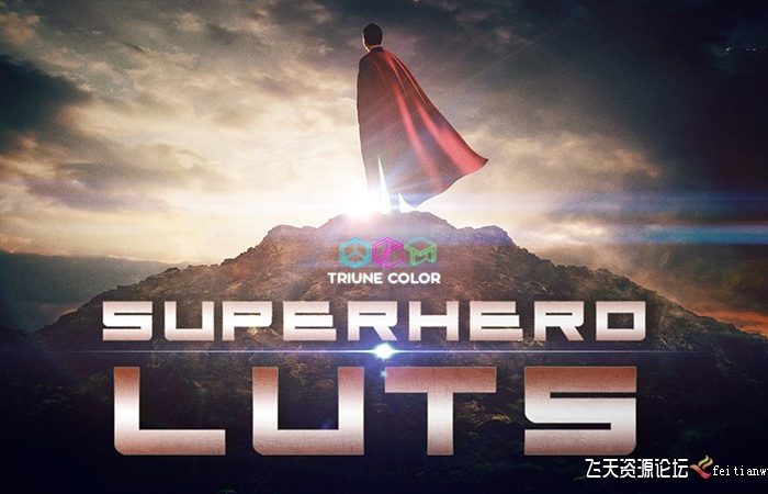31组超级英雄电影大片LUTs调色预设 Triune Digital – Superhero LUTs