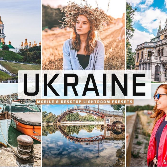 [旅拍LR预设]乌克兰旅拍风光人像LR预设/APP预设  Ukraine Pro Lightroom Presets