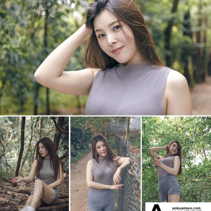 [时尚人像RAW原图]华农美女人像拍摄RAW原片63P