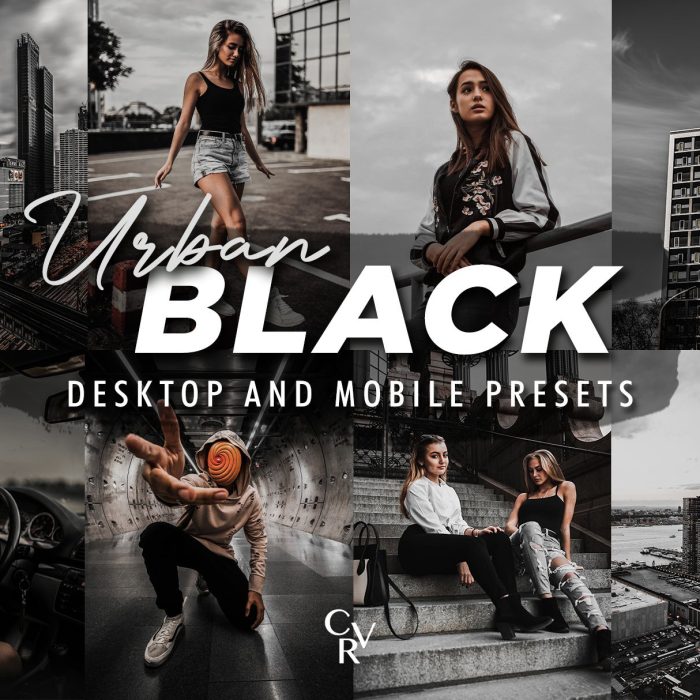 [风光LR预设]黑暗城市街拍人像Lightroom预设 10 Urban Black Lightroom Presets