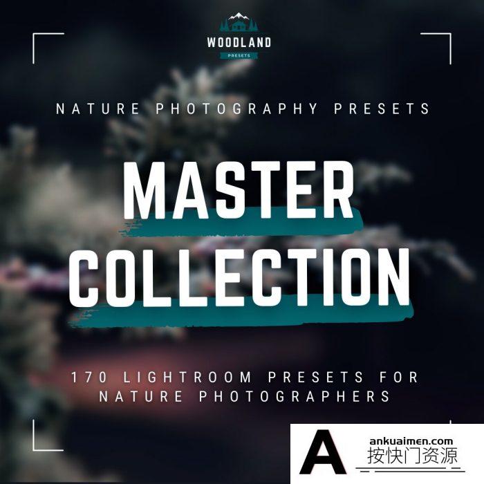 [风光LR预设]自然野生动物调色大师版LR预设Woodland- Master Collection Bundle