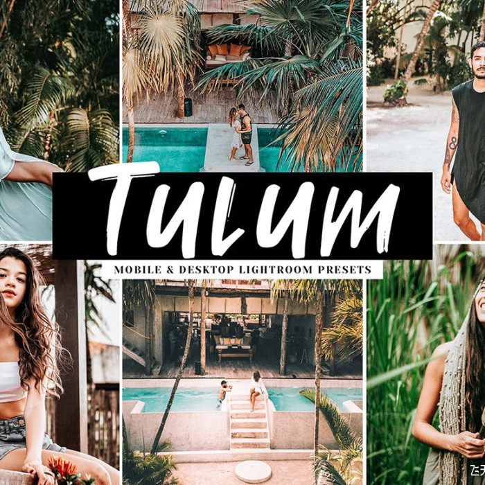 [旅拍LR预设]Tulum旅拍人像胶片LR预设 Tulum Mobile & Desktop Lightroom Presets