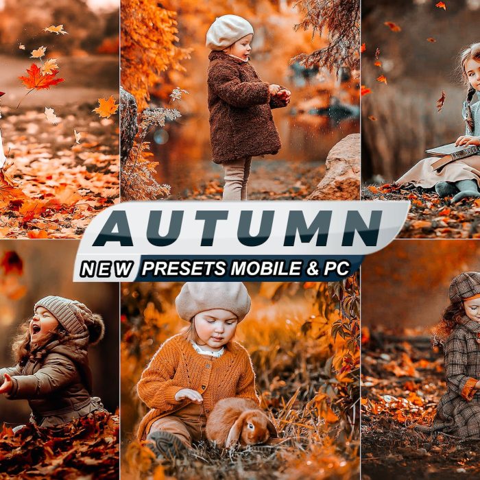 [新生儿童预设]HDR秋季儿童梦幻童话故事Lightroom预设 HDR Autumn Presets