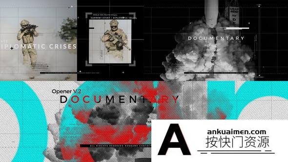 [开场片头]历史纪录片宣传片头AE模板- Documentary Teaser