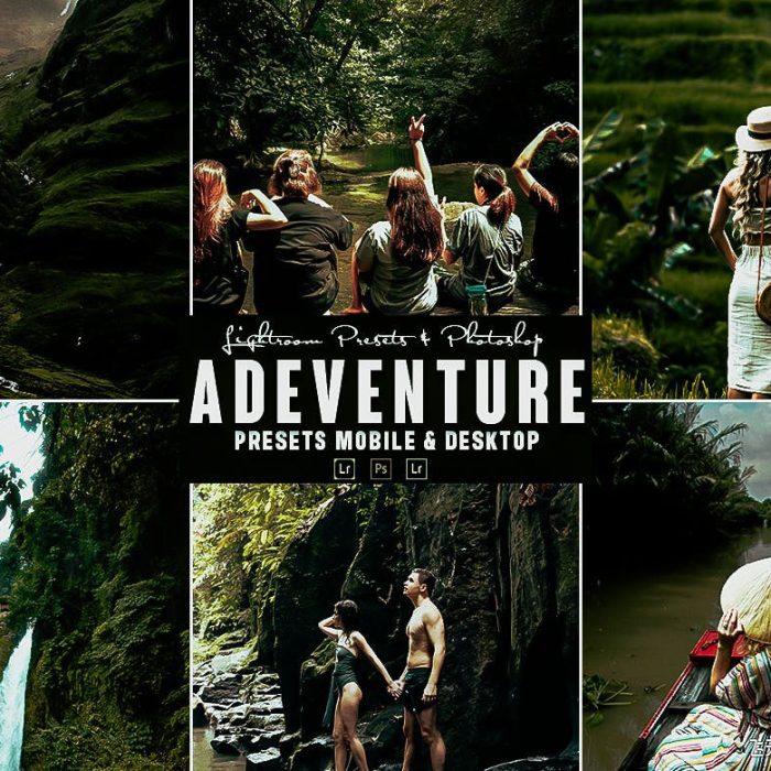[旅拍LR预设]旅拍情绪森系人文风光后期调色Lightroom预设 Adeventure Lightrom Presets