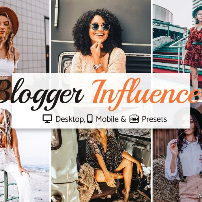 [旅拍LR预设]Insta博客旅拍人像展示LR预设/移动APP预设 Blogger Influencer Preset