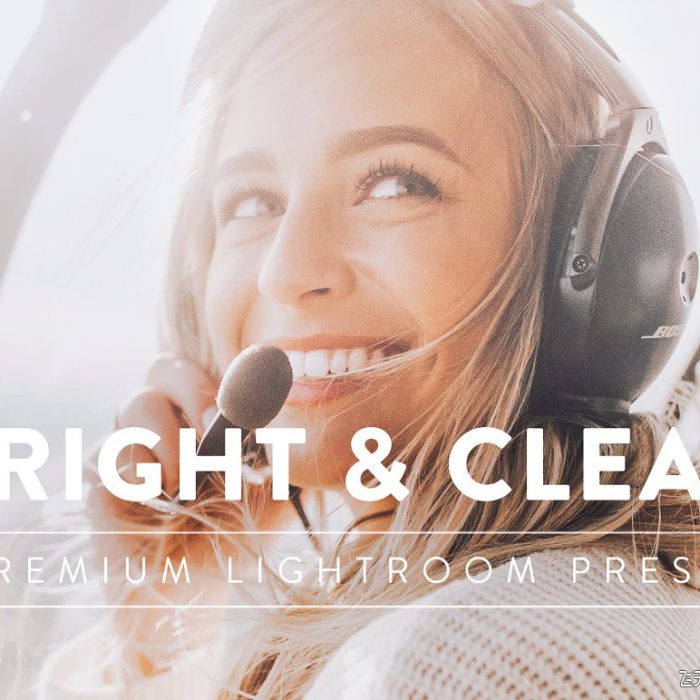 [人像LR预设]明亮干净胶片人像LR预设/手机INS滤镜BRIGHT & CLEAN Lightroom Preset