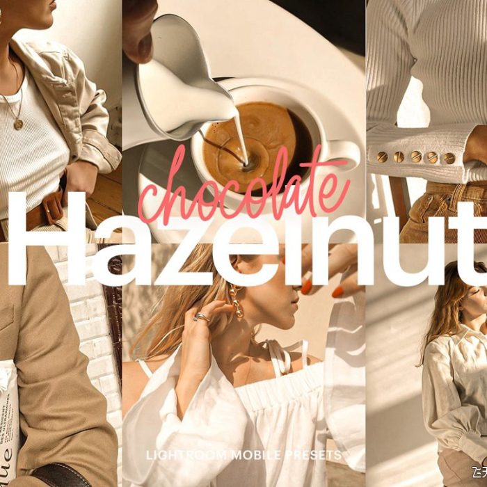 [人像LR预设]榛子巧克力色调主题人像摄影Lightroom预设 Lightroom Theme-Hazelnut Chocolate