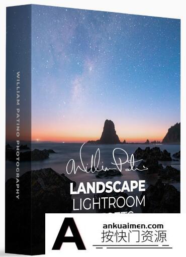 [风光LR预设]风光摄影师 William Patino 风光摄影后期增强Lightroom预设及PS动作