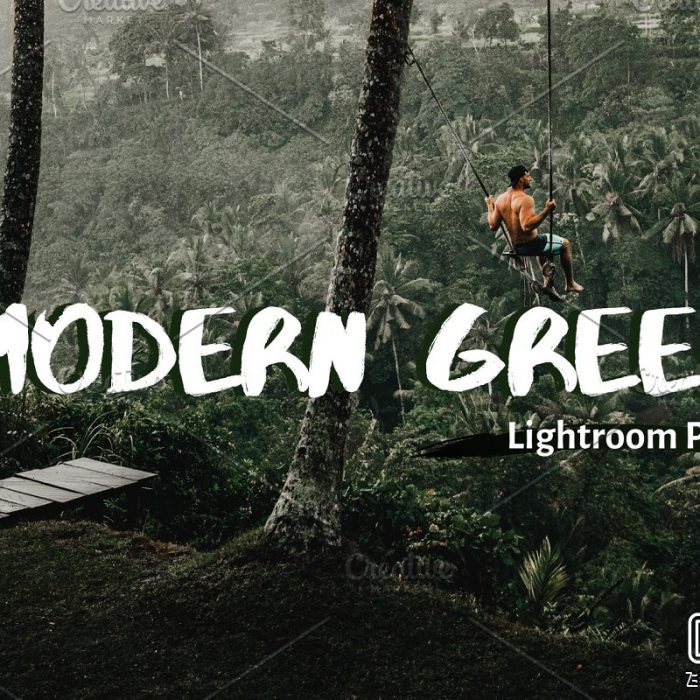 [旅拍LR预设]旅拍森系INS人像胶片风LR预设+APP预设 Green Lightroom Presets