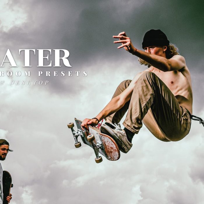 [人像LR预设]城市运动人像后期调色Lightroom预设 Skater Mobile and Desktop Lightroom Presets
