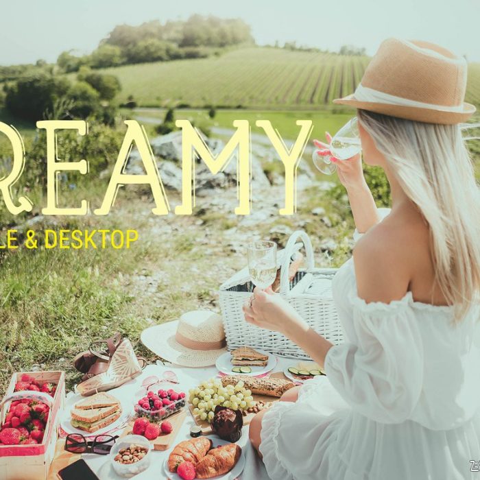 [旅拍LR预设]奶油色调旅拍人像LR预设+APP预设 Creamy LR Mobile, Desktop & ACR