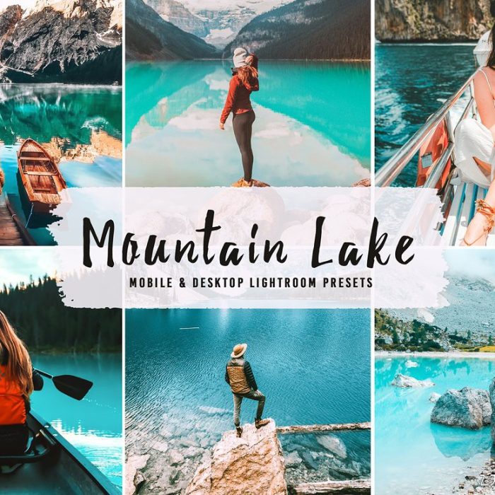 [人像LR预设]橙青色INS电影人像后期调色LR预设 Mountain Lake Pro Lightroom Presets
