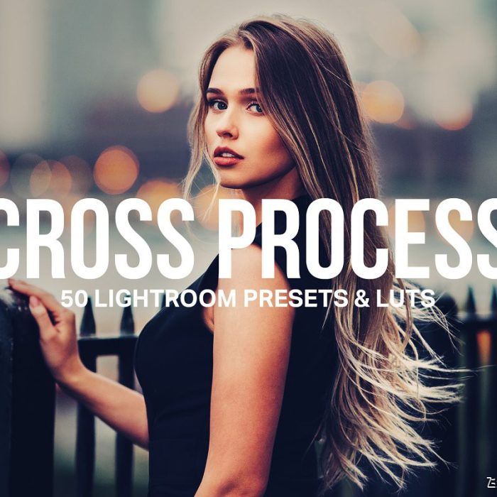 [胶片LR预设]交叉色彩电影胶片LR预设+LUT预设 Cross Process Lightroom Presets LUTs