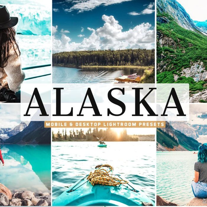 [风光LR预设]阿拉斯加州风光摄影LR预设/APP预设 Alaska Pro Lightroom Presets