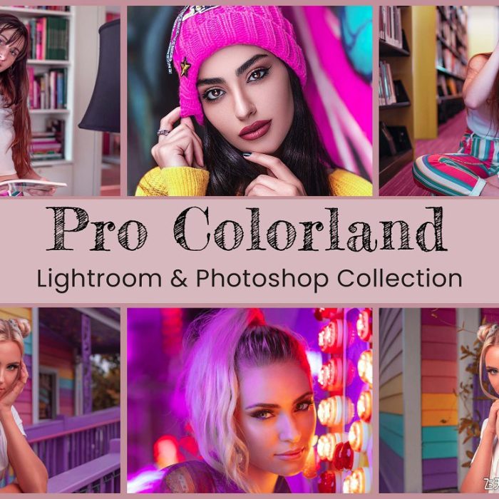 [人像LR预设]乌克兰梦幻粉彩明亮通透风格Lightroom预设+APP预设Colorland Photo Editing