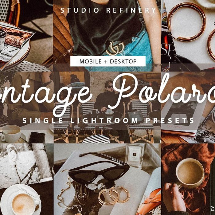 [胶片LR预设]复古宝丽来电影胶片LR预设/移动APP预设 Vintage Lightroom Presets