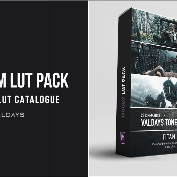钛 专业级电影镜头调色预设 Valdays_Titanium_LUT_Pack