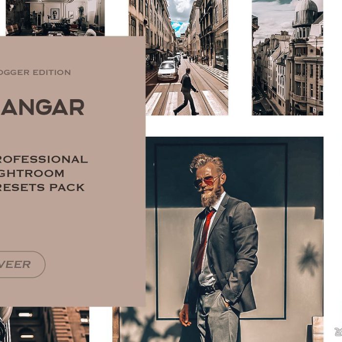 [人像LR预设]复古电影暖色调LR预设/移动APP预设 Hangar Lightroom Presets