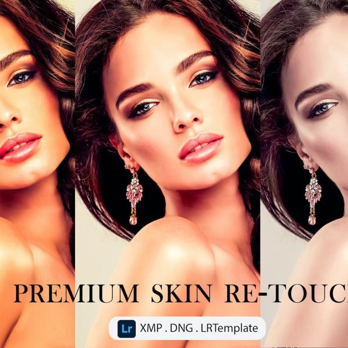 [人像LR预设]50种高级皮肤重新设定Lightroom预设 50 Premium Skin Re-Touch Presets