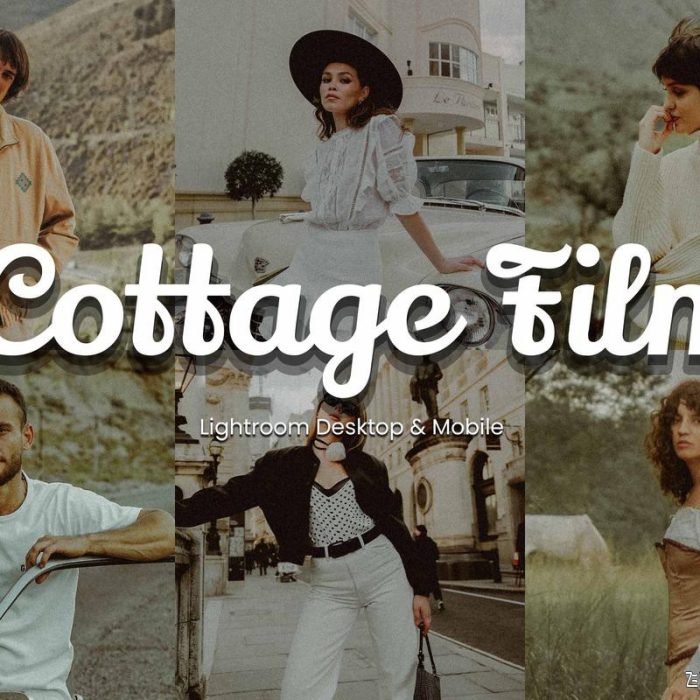 [胶片LR预设]复古柯达电影胶片Lightroom预设  Cottage Film Lightroom Presets