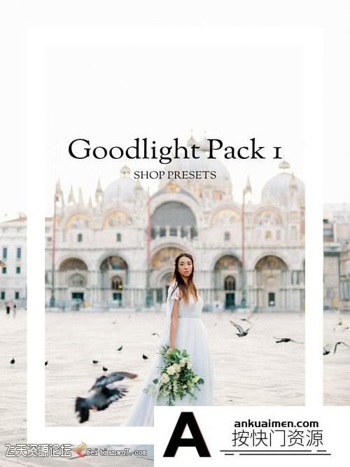 [婚礼LR预设]高端婚礼Lightroom预设 Goodlight Lightroom & ACR Presets & Profiles