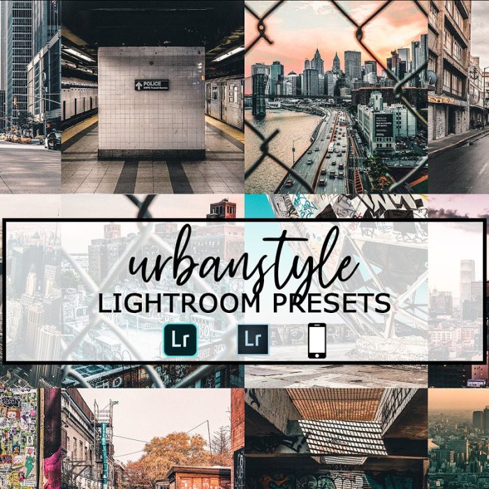 [旅拍LR预设]城市旅行街拍电影风格Lightroom预设+手机版lr预设 Urban style LR