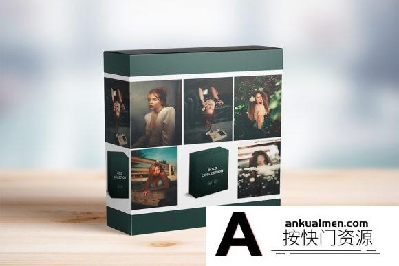 [手机版lr预设]黑暗情绪人像后期调色手机版LR预设Dark & Moody Mobile Lightroom Presets