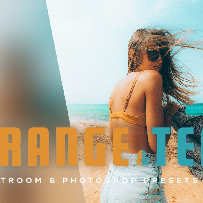 [人像LR预设]橙色和蓝绿色电影风光人像LR预设 Orange & Teal Lightroom Presets