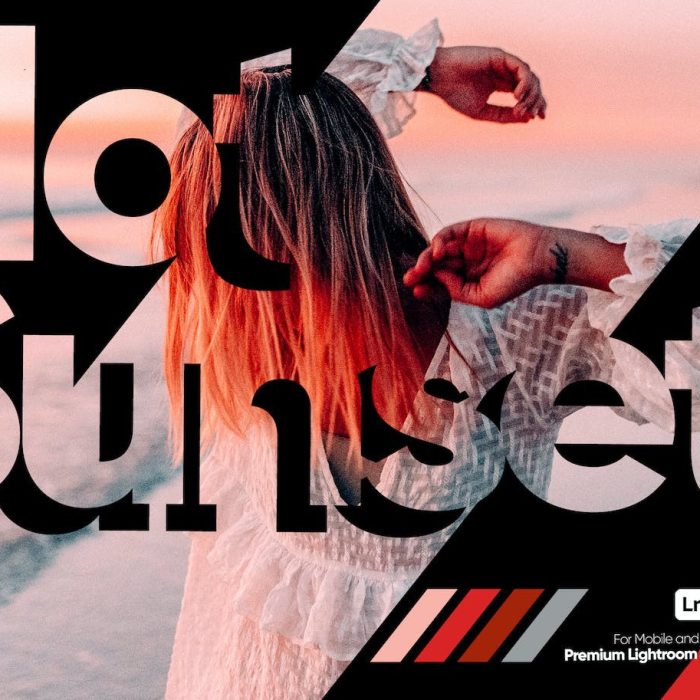 [风光LR预设]ARTA Presets- 黄金时段日落人像LR预设 Hot Sunset Lightroom Presets