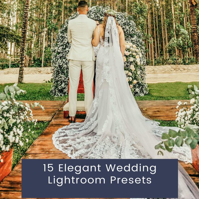 [婚礼LR预设]优雅婚礼胶片后期Lightroom预设 Elegant Wedding Lightroom Presets