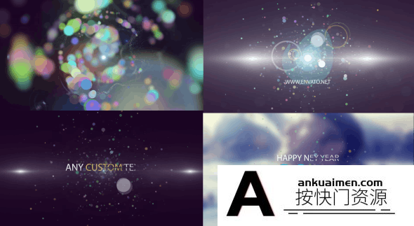 [logo模板]唯美粒子Logo动画AE模板- Minimal Particle Logo
