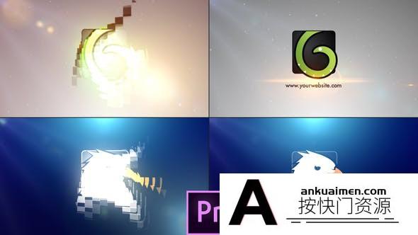 [Premiere模板]PR模板-3d标志镜头光晕快速动画LOGO片头 Simple Logo – Premiere Pro