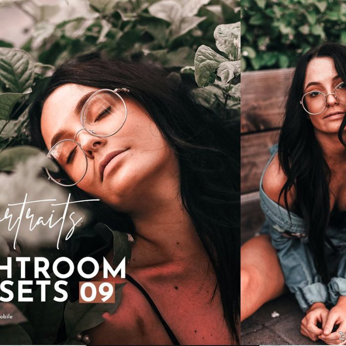 [人像LR预设]温暖通透明亮外拍人像Lightroom预设/移动APP滤镜 Pursuit Of Portraits Presets
