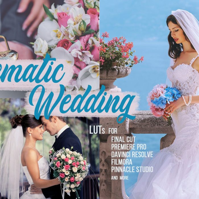 高端MV婚礼电影短片LUTS调色预设-Cinematic Wedding LUTs