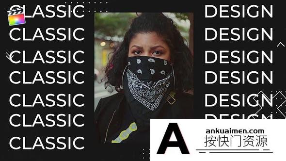 [FCPX发生器]FCPX插件-日常城市生活视频宣传片头 Urban Trend
