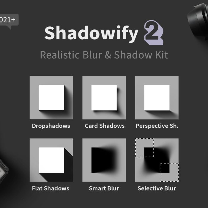 [PS扩展面板][插件发布]全网独家-真实影子投影神器shadowify2(支持六种影子模式)