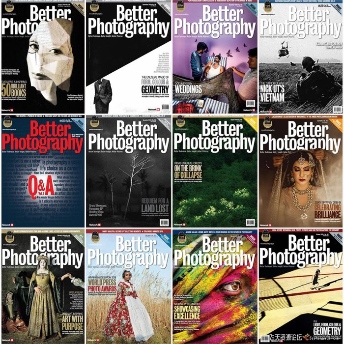 [电子书籍教程]更好的摄影-2019 年全年系列1-12期 Better Photography – Full Year 2019