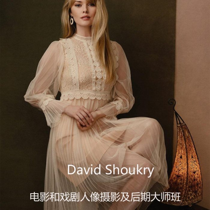 [人像摄影教程]David Shoukry电影胶片戏剧人像摄影及后期大师班-中文字幕