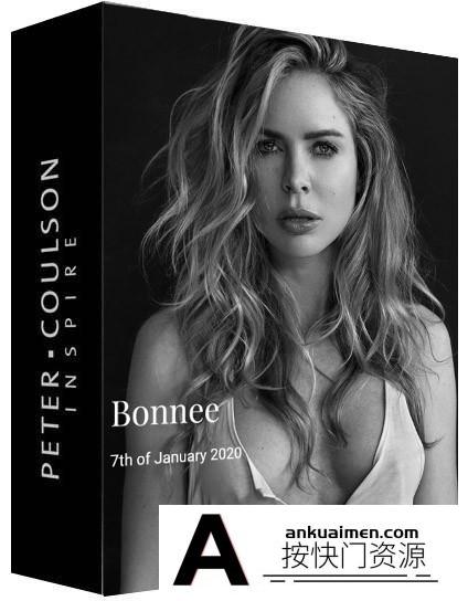 [人像摄影教程]摄影师 Peter Coulson 棚拍美女模特Bonnee摆姿势教程-中英字幕